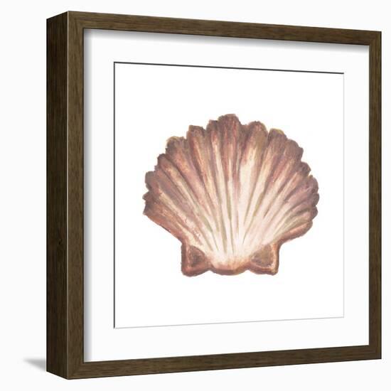 Coastal Icon Coral VI-Elizabeth Medley-Framed Art Print