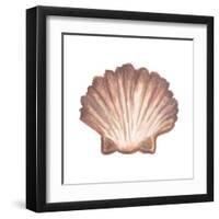 Coastal Icon Coral VI-Elizabeth Medley-Framed Art Print