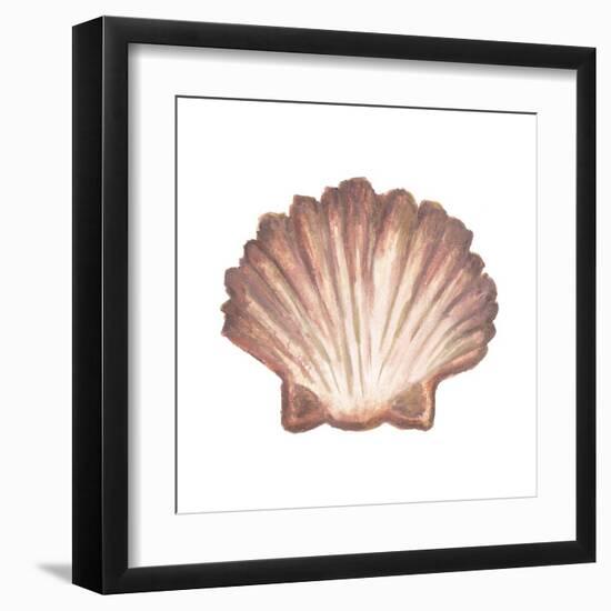 Coastal Icon Coral VI-Elizabeth Medley-Framed Art Print