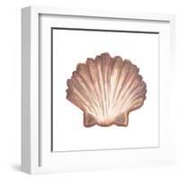 Coastal Icon Coral VI-Elizabeth Medley-Framed Art Print