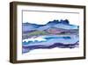 Coastal Ink II-Chris Paschke-Framed Art Print