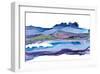 Coastal Ink II-Chris Paschke-Framed Art Print