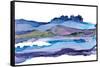 Coastal Ink II-Chris Paschke-Framed Stretched Canvas