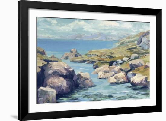 Coastal Inlet I-Julian Askins-Framed Giclee Print