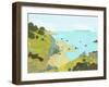 Coastal Inlet I-Jacob Green-Framed Art Print