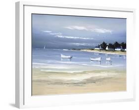 Coastal Inlet II-Frédéric Flanet-Framed Premium Giclee Print