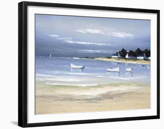 Coastal Inlet II-Frédéric Flanet-Framed Giclee Print