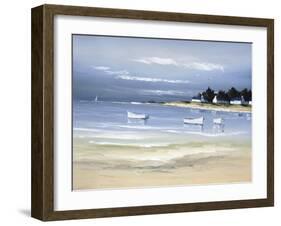 Coastal Inlet II-Frédéric Flanet-Framed Premium Giclee Print