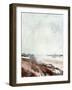 Coastal Inlet Study II-Jennifer Parker-Framed Art Print