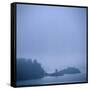 Coastal Islands in Fog-Micha Pawlitzki-Framed Stretched Canvas