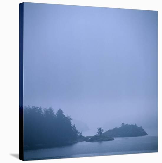 Coastal Islands in Fog-Micha Pawlitzki-Stretched Canvas