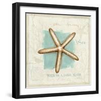 Coastal Jewels IV-Lisa Audit-Framed Art Print