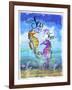 Coastal Joy 2-Asmaa’ Murad-Framed Giclee Print