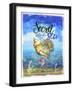 Coastal Joy 3-Asmaa’ Murad-Framed Giclee Print