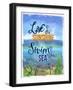 Coastal Joy 4-Asmaa’ Murad-Framed Giclee Print