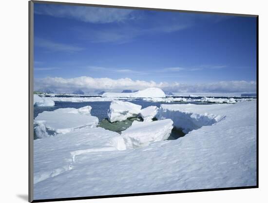 Coastal Landscape, Antarctic Peninsula, Antarctica, Polar Regions-Geoff Renner-Mounted Photographic Print