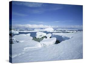 Coastal Landscape, Antarctic Peninsula, Antarctica, Polar Regions-Geoff Renner-Stretched Canvas