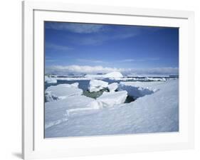 Coastal Landscape, Antarctic Peninsula, Antarctica, Polar Regions-Geoff Renner-Framed Photographic Print