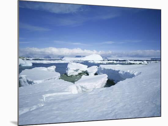 Coastal Landscape, Antarctic Peninsula, Antarctica, Polar Regions-Geoff Renner-Mounted Photographic Print