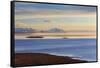 Coastal Landscape At Sunrise Near Hofn. Southern Iceland-Oscar Dominguez-Framed Stretched Canvas