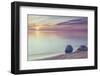 Coastal Landscape at Sunset at Beach of the Baltic Sea, Time of Summer Vacation-Gorsh25-Framed Photographic Print