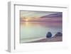 Coastal Landscape at Sunset at Beach of the Baltic Sea, Time of Summer Vacation-Gorsh25-Framed Photographic Print