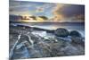Coastal Landscape at Sunset, Near Elgol, Isle of Skye, Inner Hebrides, Scotland, UK, October 2010-Mark Hamblin-Mounted Photographic Print