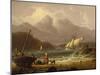 Coastal Landscape by Robert Salmon-Robert Salmon-Mounted Giclee Print