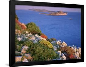 Coastal Landscape, Kornati National Park, Mana Island, Croatia, May 2009. Wwe Indoor Exhibition-Popp-Hackner-Framed Photographic Print