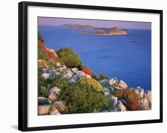 Coastal Landscape, Kornati National Park, Mana Island, Croatia, May 2009. Wwe Indoor Exhibition-Popp-Hackner-Framed Photographic Print