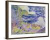 Coastal Landscape, (Le Cap Layet, Petite Version), Um 1904-Henri Edmond Cross-Framed Giclee Print