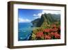 Coastal landscape near Boa Ventura, Madeira Island, Portugal, composing-null-Framed Art Print