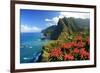 Coastal landscape near Boa Ventura, Madeira Island, Portugal, composing-null-Framed Art Print