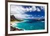 Coastal Landscape Near Makapuu Beach at the East Coast of Oahu, Hawaii, USA-Dirk Rueter-Framed Photographic Print