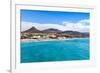 Coastal Landscape of Porto Santo Island in Madeira Archipelago, Portugal-Eugene Sergeev-Framed Photographic Print