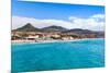 Coastal Landscape of Porto Santo Island in Madeira Archipelago, Portugal-Eugene Sergeev-Mounted Photographic Print