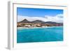 Coastal Landscape of Porto Santo Island in Madeira Archipelago, Portugal-Eugene Sergeev-Framed Photographic Print