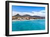 Coastal Landscape of Porto Santo Island in Madeira Archipelago, Portugal-Eugene Sergeev-Framed Photographic Print