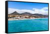 Coastal Landscape of Porto Santo Island in Madeira Archipelago, Portugal-Eugene Sergeev-Framed Stretched Canvas