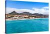 Coastal Landscape of Porto Santo Island in Madeira Archipelago, Portugal-Eugene Sergeev-Stretched Canvas
