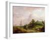 Coastal Landscape with a Shepherd and His Flock, C.1783-4-Thomas Gainsborough-Framed Giclee Print