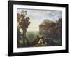 Coastal Landscape with Acis and Galatea-Claude Lorraine-Framed Collectable Print