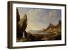 Coastal Landscape with Balaam and the Ass, 1634-Bartholomeus Breenbergh-Framed Giclee Print