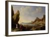 Coastal Landscape with Balaam and the Ass, 1634-Bartholomeus Breenbergh-Framed Giclee Print