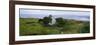 Coastal Landscape with White Stone House, Galway Bay, the Burren Region, Ireland-null-Framed Photographic Print