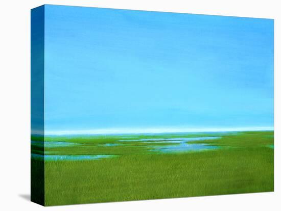 Coastal Memories-Herb Dickinson-Stretched Canvas