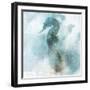 Coastal Mist Seahorse-Ken Roko-Framed Art Print