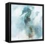 Coastal Mist Seahorse-Ken Roko-Framed Stretched Canvas