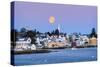 Coastal Moon-Michael Blanchette Photography-Stretched Canvas