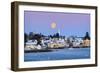 Coastal Moon-Michael Blanchette Photography-Framed Giclee Print